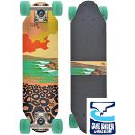 JUCKER HAWAII Skateboard PONO | City Cruiser | Mini Cruiser aus Holz | Skateboard Kinder und Erwachsene | Mini Longboard | WOODYBOARD | Komplettboard