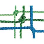 Jugend-Fußballtornetz mit quadratischen Maschen, Blau, 100 / 100 cm, 3 mm Blau