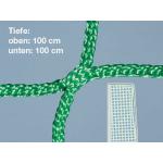 Jugend-Fußballtornetz mit quadratischen Maschen, Grün, 100 / 100 cm, 5 mm Grün
