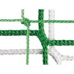 Jugend-Fußballtornetz mit quadratischen Maschen, Grün, 80 / 150 cm, 4 mm Grün