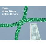 Jugend-Fußballtornetz mit quadratischen Maschen, Grün, 80 / 150 cm, 5 mm Grün