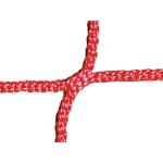 Jugend-Fußballtornetz mit quadratischen Maschen, Rot, 100 / 100 cm, 4 mm Rot