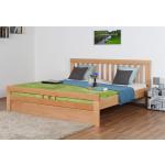 Moderne Betten mit Matratze aus Massivholz 200x200 