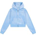 Blaue Juicy Couture Kinderübergangsjacken für Mädchen Größe 170 