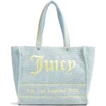 Reduzierte Hellblaue Juicy Couture Strandtaschen & Badetaschen mit Meer-Motiv aus Kunstfaser für Damen 