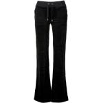 Reduzierte Schwarze Juicy Couture Hüftjeans & Low Waist Jeans aus Denim für Damen Größe M 