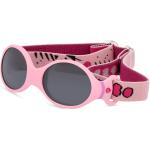 Pinke Julbo Ovale Kunststoffbrillengestelle für Kinder 