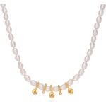 Minimalistische Perlenketten personalisiert für Damen 