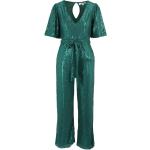 Grüne Dorothy Perkins Petite V-Ausschnitt Lange Overalls aus Polyester für Damen Größe XXL Petite 