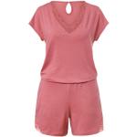 Reduzierte Rosa TCHIBO Bio Damenschlafanzüge & Damenpyjamas aus Spitze Größe S 