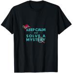 Schwarze Keep Calm T-Shirts für Herren Größe S 