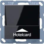 Jung Hotelcard-Schalter (ohne Taster-Einsatz), Hotelcard, Serie AS, weiß A590CARD
