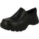 Schwarze Slip-on Sneaker mit Schnürsenkel aus Textil für Kinder Größe 32 