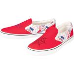 Rote Slip-on Sneaker ohne Verschluss aus Textil leicht für Kinder Größe 35 