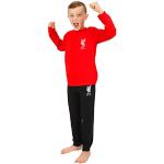 Rote FC Liverpool Lange Kinderschlafanzüge aus Baumwolle für Jungen Größe 164 