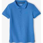 Blaue Kurzärmelige Vertbaudet Bio Kurzarm-Poloshirts für Kinder aus Baumwolle für Jungen Größe 152 