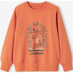 Aprikose Motiv Langärmelige Kindersweatshirts aus Baumwolle für Jungen Größe 152 