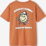 Aprikose Kurzärmelige Kinder T-Shirts aus Baumwolle für Jungen Größe 86 