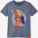 Petrolfarbene Kurzärmelige Naruto Kinder T-Shirts aus Baumwolle für Jungen Größe 152 