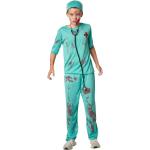 Grüne Arzt-Kostüme aus Polyester für Jungen Größe 152 