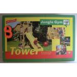 Jungle Gym Tower Spielturm-Zubehör aus Holz mit Rutsche 