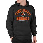 Junk Food Clothing x NFL - Cincinnati Bengals - Classic Team Logo - Erwachsene Pullover Kapuzenpullover für Damen und Herren - Größe 2 X-Large