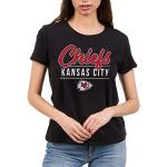 Junk Food Clothing x NFL - Kansas City Chiefs - Fan Favorite - Damen Leichtes Kurzarm-Fanshirt - Größe M