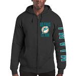 Junk Food x NFL – MVP Zip Hoodie – Unisex Erwachsene Kapuzen-Sweatshirt für Männer und Frauen – Offiziell lizenzierte NFL Bekleidung