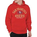 Junk Food Clothing x NFL - San Francisco 49ers - Classic Team Logo - Erwachsene Pullover Kapuzenpullover für Damen und Herren - Größe L