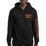 Junk Food Clothing x NFL - Washington Commanders - MVP Zip Hoodie - Adult Unisex Full Zip Hooded Fleece Sweatshirt - Größe 3 X-Large