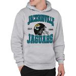 Junk Food Kleidung x NFL - Jacksonville Jaguars - Teamhelm - Erwachsene Pullover Kapuzenpullover für Damen und Herren - Größe L