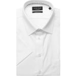 Reduzierte Weiße Kurzärmelige Jupiter Kentkragen Hemden mit Kent-Kragen aus Baumwolle für Herren Größe 7 XL 