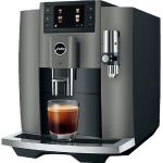Moderne JURA E8 Kaffeevollautomaten aus Edelstahl 