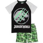 Reduzierte Jurassic World Lange Kinderschlafanzüge mit Dinosauriermotiv aus Baumwolle für Jungen 