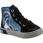 Schwarze Jurassic World High Top Sneaker & Sneaker Boots mit Schnürsenkel aus Textil für Kinder Größe 28 