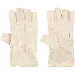 Beige Fingerlose Handschuhe & Halbfinger-Handschuhe für Herren Einheitsgröße für den für den Sommer 
