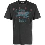 Schwarze Just Cavalli T-Shirts für Herren Größe L 