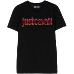 Reduzierte Schwarze Just Cavalli T-Shirts für Damen Größe L 