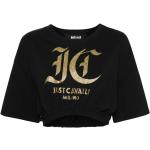 Reduzierte Schwarze Just Cavalli T-Shirts für Damen Größe L 