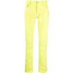 Reduzierte Gelbe Just Cavalli Skinny Jeans mit Reißverschluss für Herren Größe XL Weite 28, Länge 36 