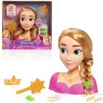 20 cm Disney Prinzessinnen Rapunzel Frisierköpfe & Schminkköpfe für Mädchen für 3 - 5 Jahre 