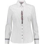 Weiße Just White Tunika-Blusen für Damen Größe L 