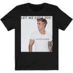 Justin Bieber Aesthetic Premium Unisex T-Shirt/Minimalist Style Musik Geschenk Geburtstagsgeschenk Weihnachtsgeschenk