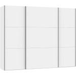 Weiße JUTZLER Schwebetürenschränke aus Holz Breite 250-300cm, Höhe 200-250cm, Tiefe 50-100cm 