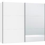 Silberne Moderne JUTZLER Kleiderschränke Hochglanz aus Holz Breite 250-300cm, Höhe 200-250cm, Tiefe 50-100cm 