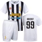 Juventus Replika Komplet Set Kinder Trikot (Druck nach Wahl +16€) 128 / 8
