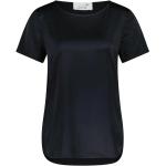 Reduzierte Schwarze Juvia T-Shirts aus Satin für Damen Größe XL 