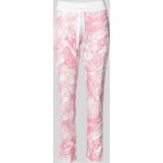Juvia Sweatpants mit floralem Allover-Muster (S Weiss)