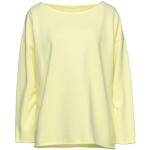 Reduzierte Gelbe Langärmelige Juvia Damensweatshirts Größe XS 