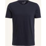 Dunkelblaue Juvia T-Shirts aus Baumwolle für Herren Übergrößen 